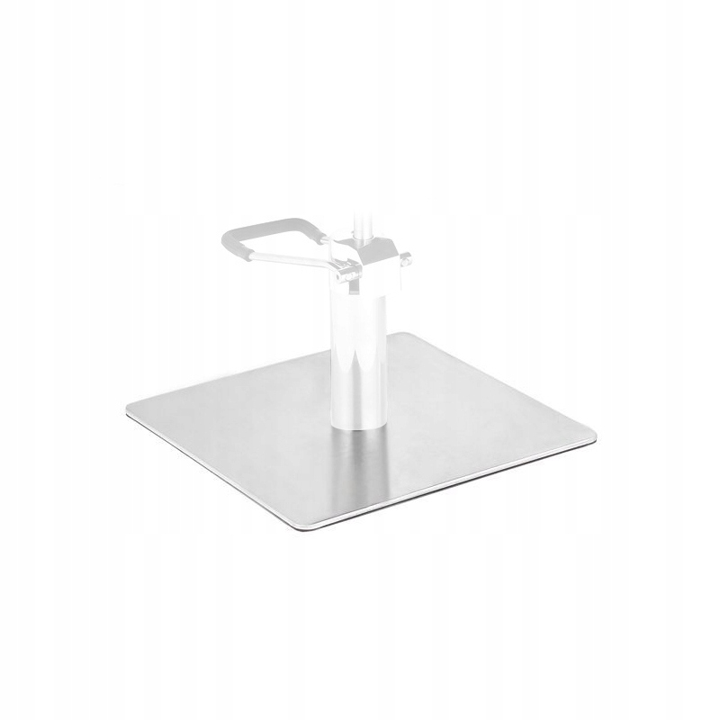 Základna pro kadeřnické křeslo čtvercová inox L009