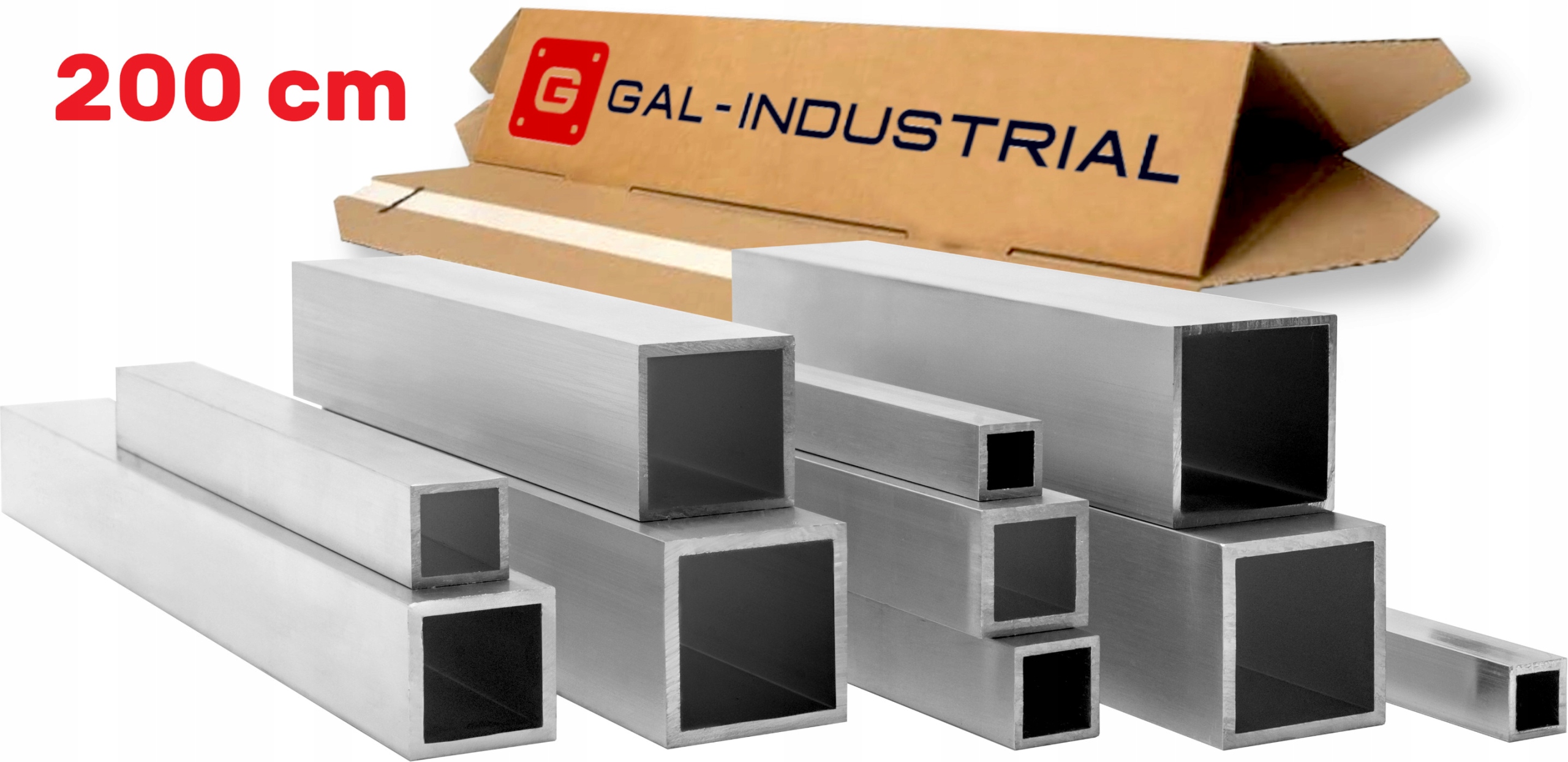 Čtvercový Aluminiový Profil 40x40x3 200 CM Uzavřený Profil Řezání