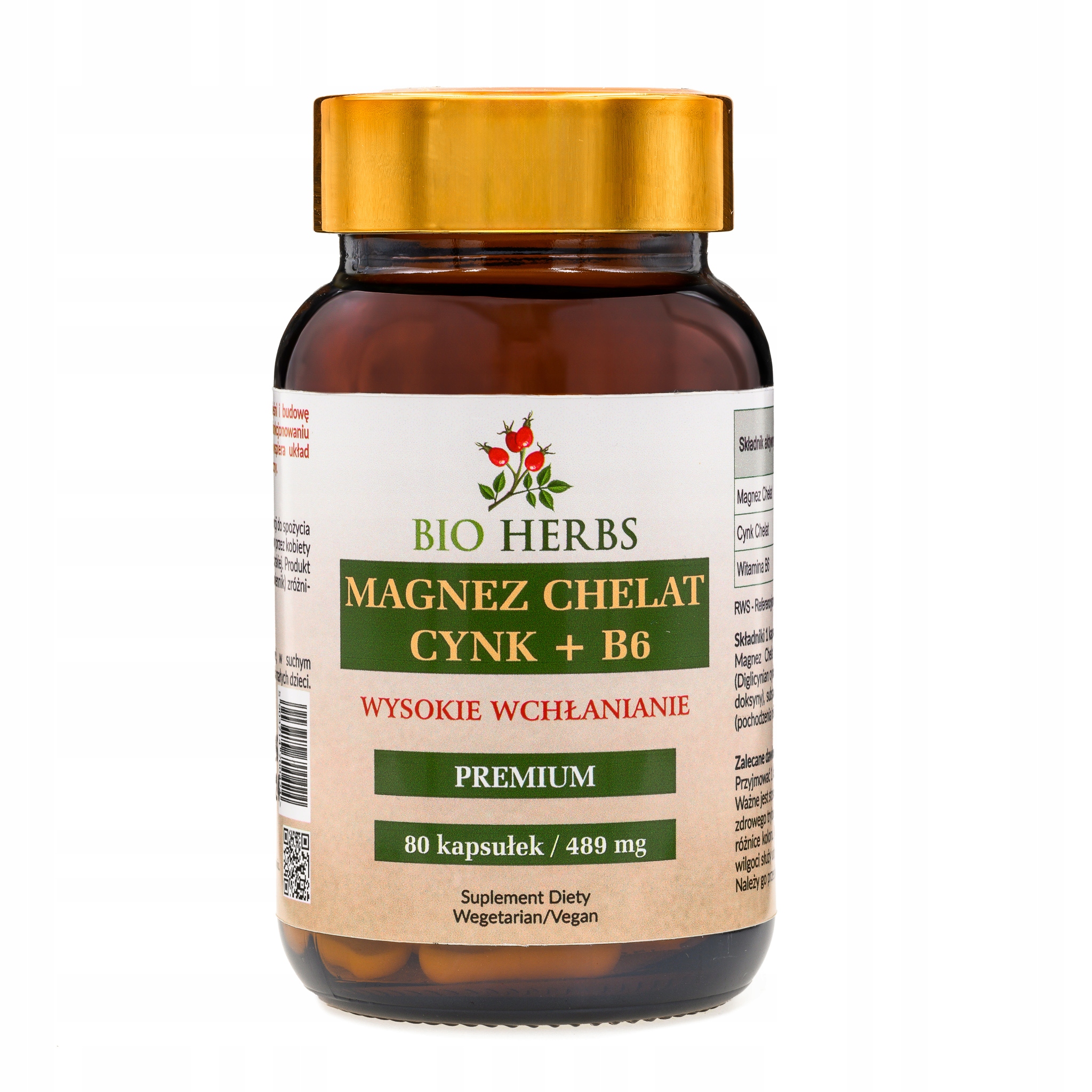 Mg + Zn + B6 Chelát Hořčík + Zinek + Vitamin B6 za 147 Kč Allegro