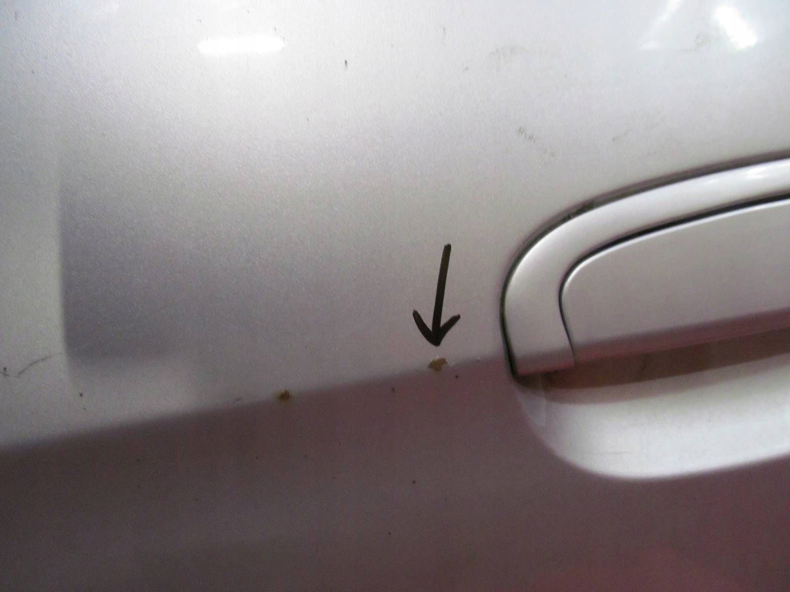 KIA PICANTO and 1 03- door left rear part rear. silver S3