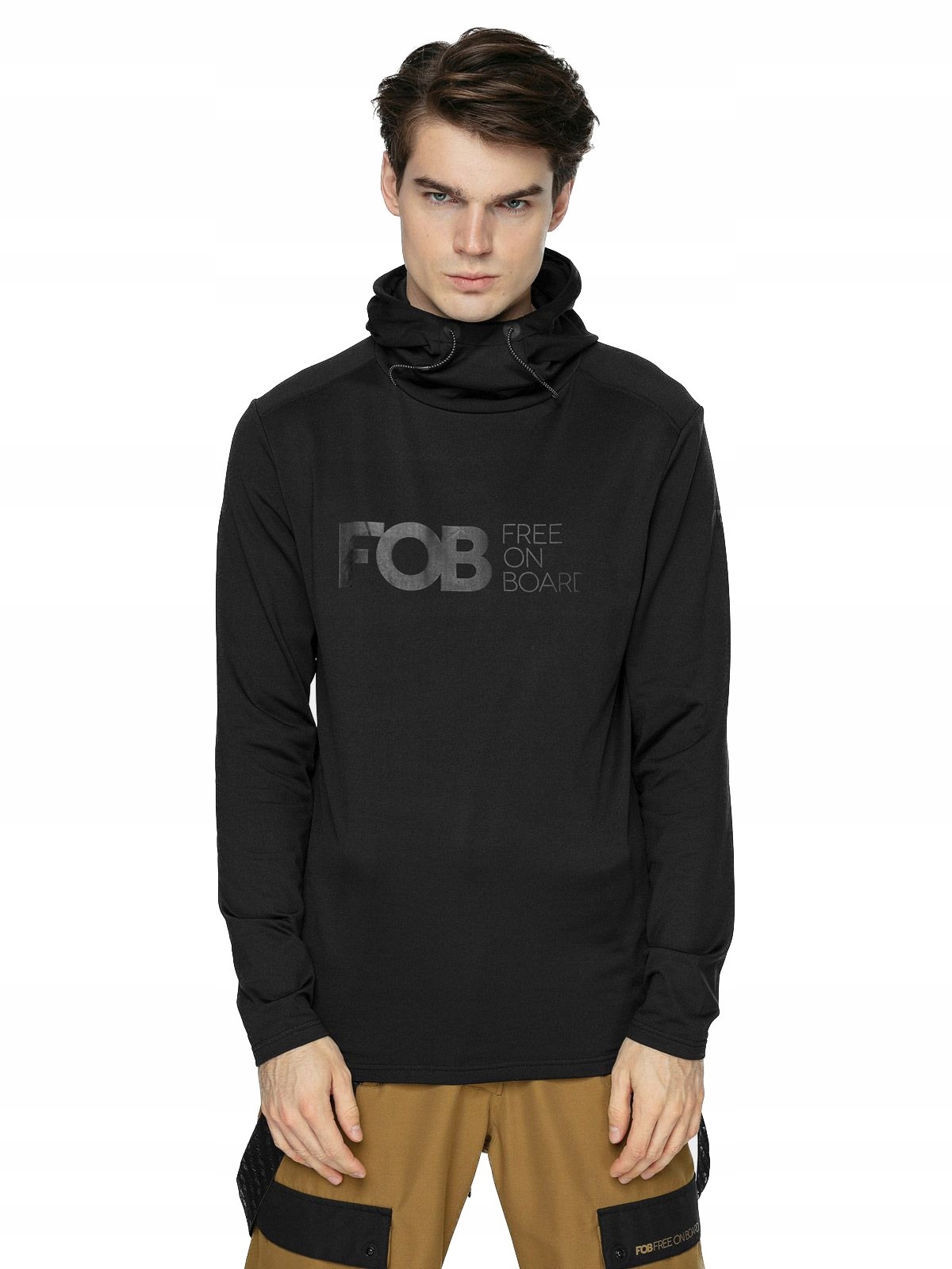 4F Bielizna Termoaktywna Męska H4Z21-BIMD032-20S Głęboka Czerń XXL