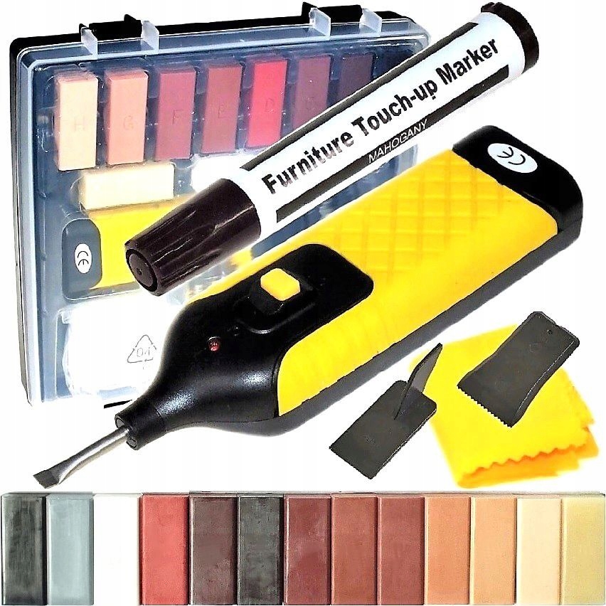 

Zestaw do naprawy paneli mebli Wosk Naprawczy