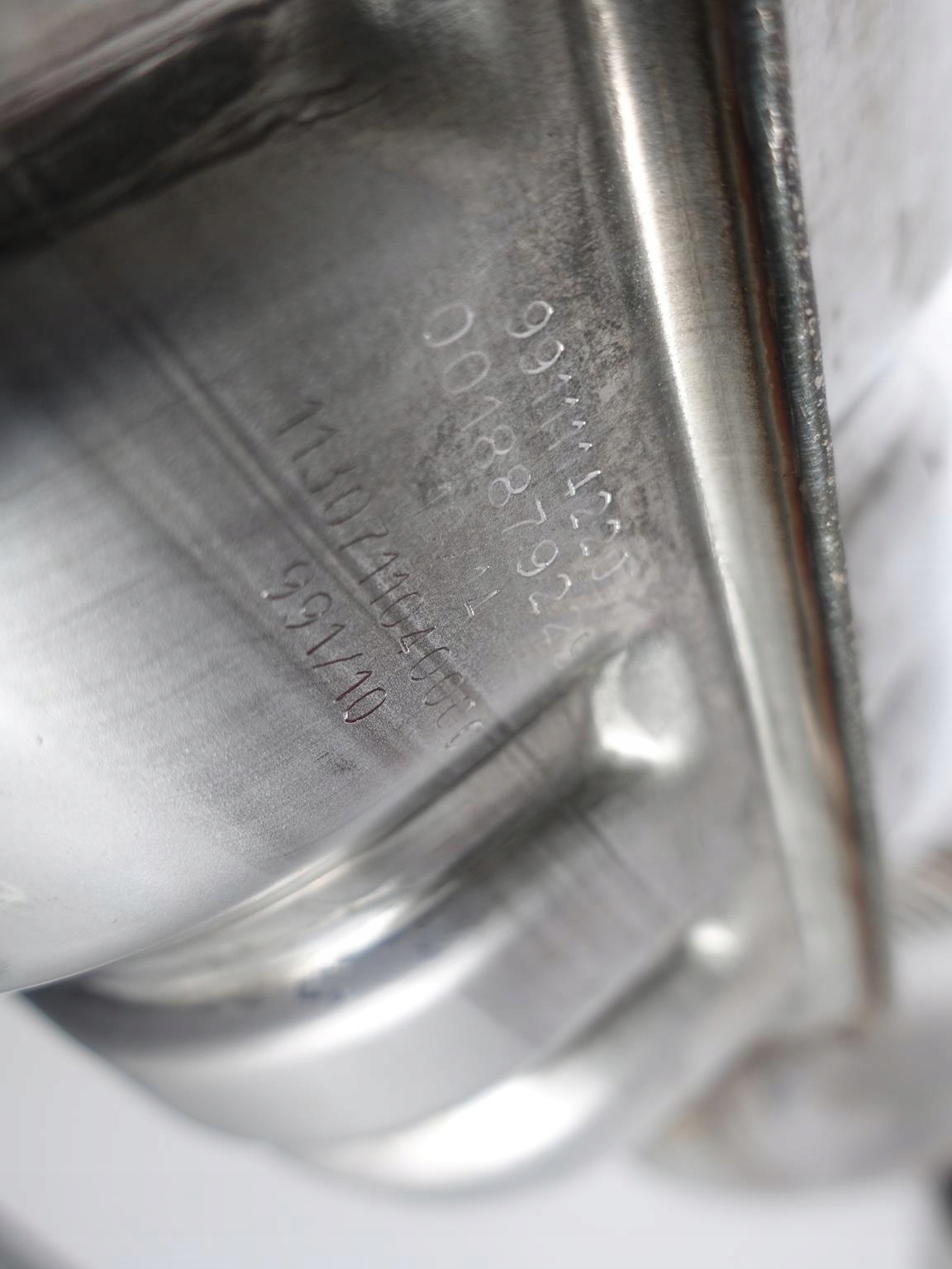 PORSCHE 991 911 3.4L TLUMIK right exhaust pipe pipe end