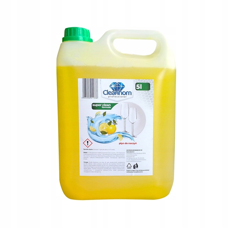 

Płyn do naczyń cytrynowy 5l mocny koncentrat