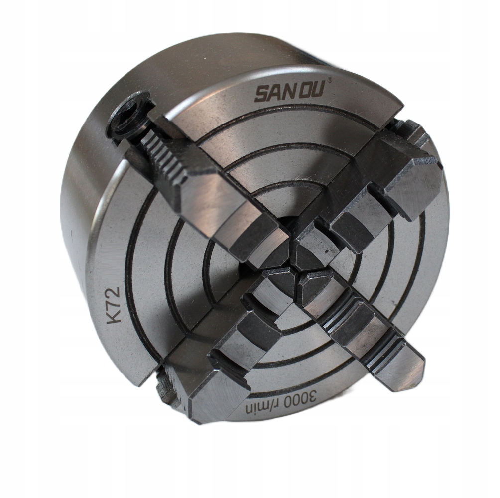 Uchwyt tokarski 160mm czteroszczękowy niezależny