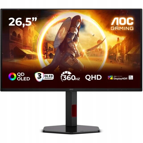 Aoc Q27G4SDR 360Hz Qhd Qd-oled 26.5"