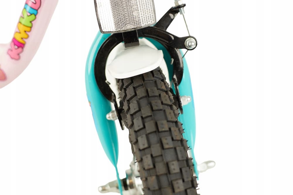 Rower dziecięcy 12" cali dla dziewczynki kółka boczne, popychacz - GRATIS! Kolor biały