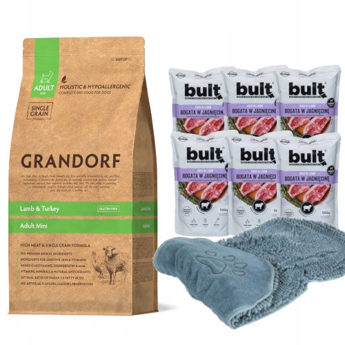 Grandorf Lamb & Turkey Mini Breeds 8KG