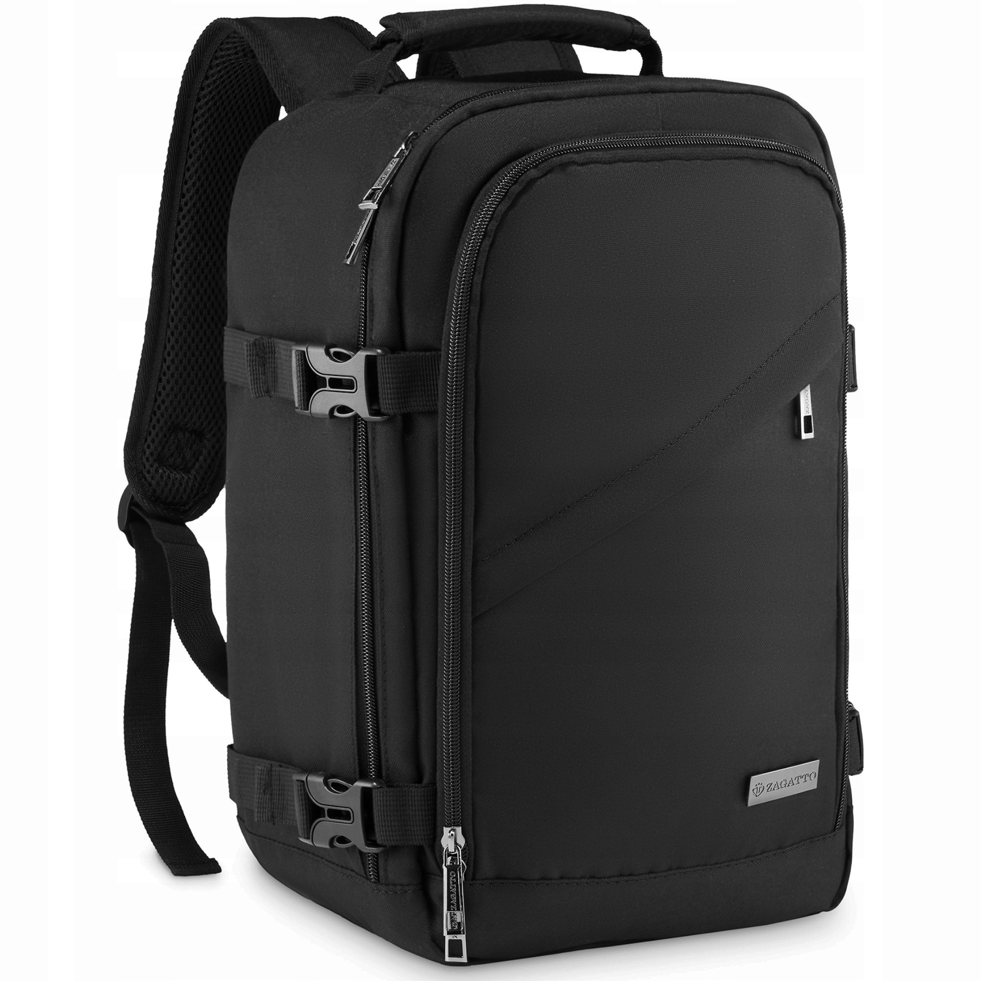 Plecak podróżny 40x20x25 do samolotu Ryanair lekki bagaż podręczny Zagatto