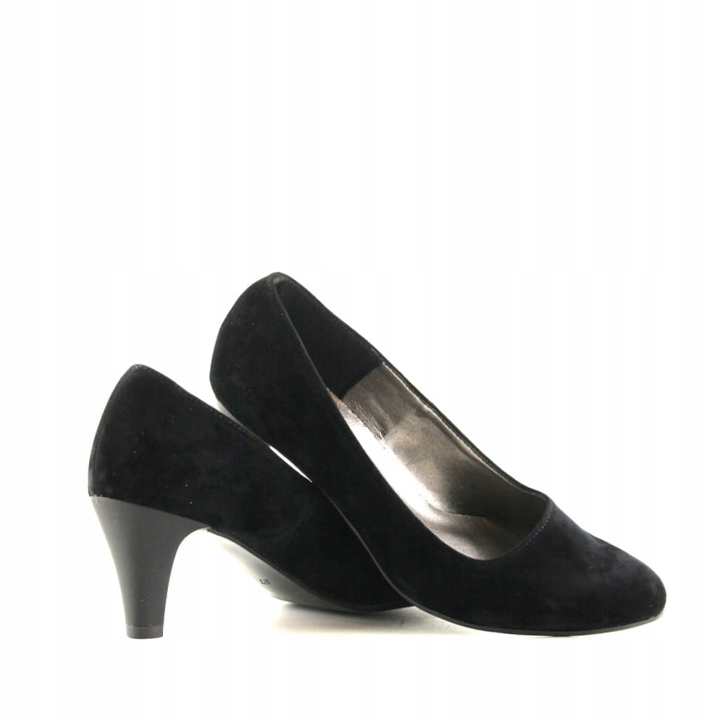 iBUTY CZÓŁENKA BUCZKOWSKI F135 CZARNE ZAMSZOWE 38 Rozmiar 38