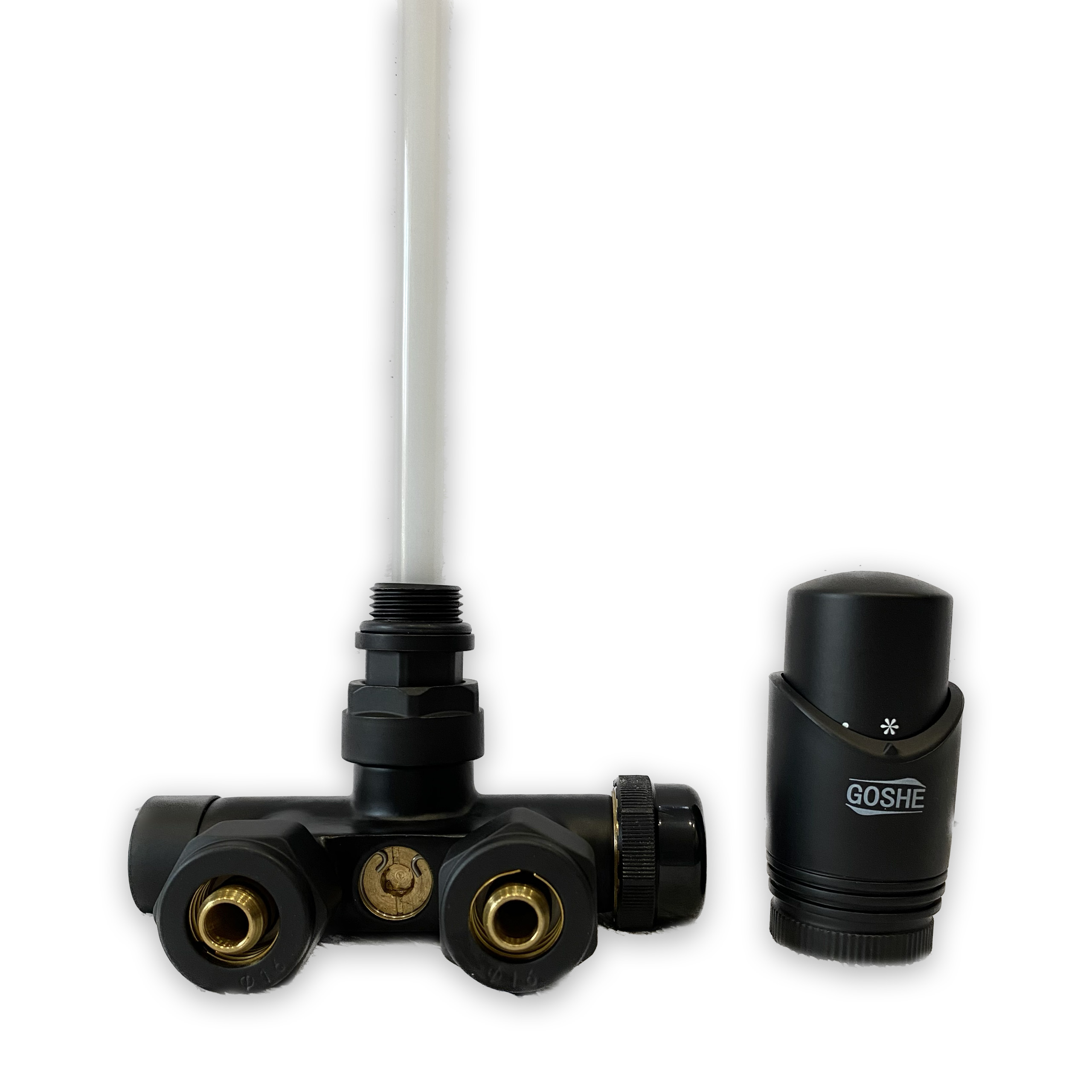 Kombinovaný Termostatický Ventil 1-OTVOROVÝ Pravý Č