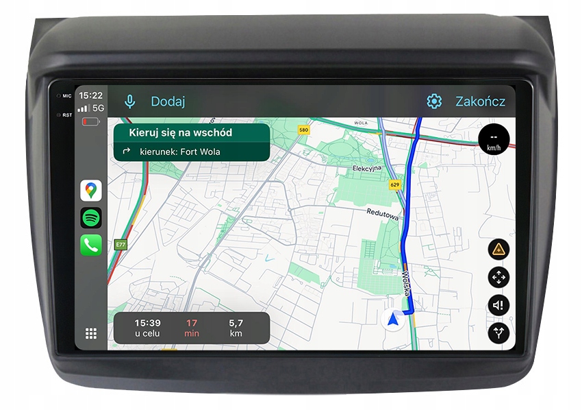 Mitsubishi L200 Rádio Navigace Android 12GB/256GB 2K Qled