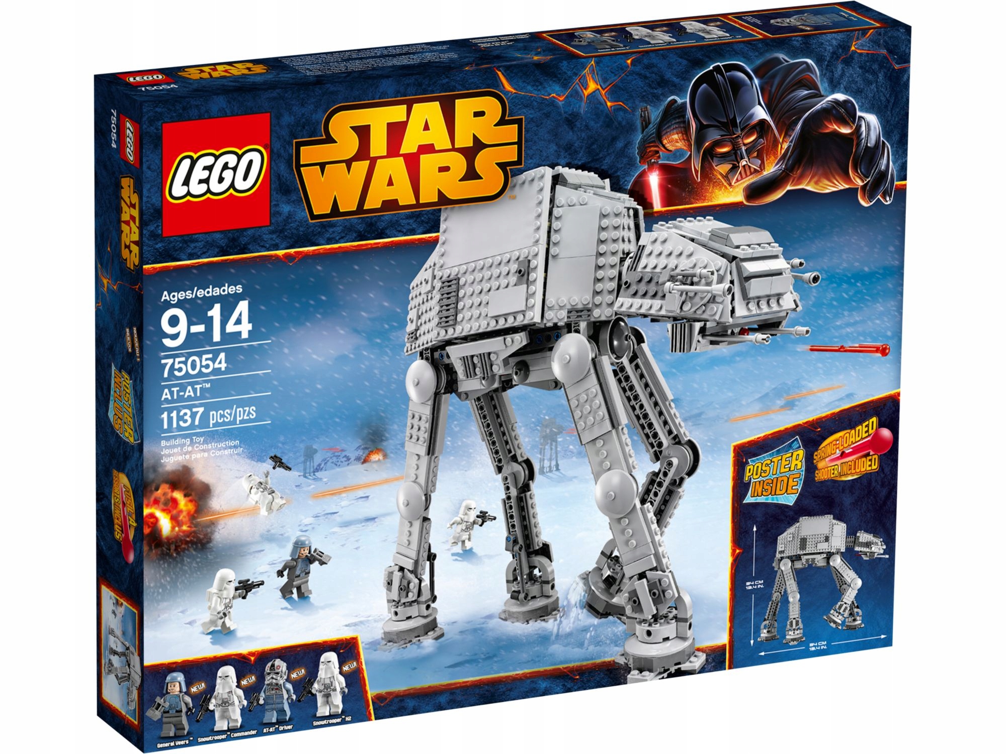 Klocki Lego Star Wars Zestaw Maszyna krocząca At-at 75054