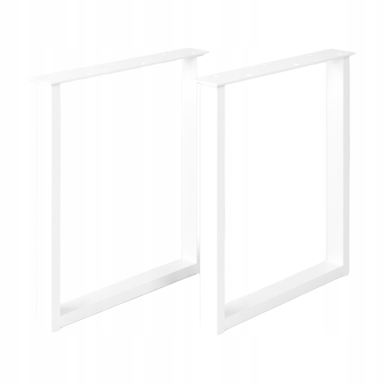 Kovové Nohy Na Stôl Stolíka Loft Moderné 2 Ks Biele 40X43CM