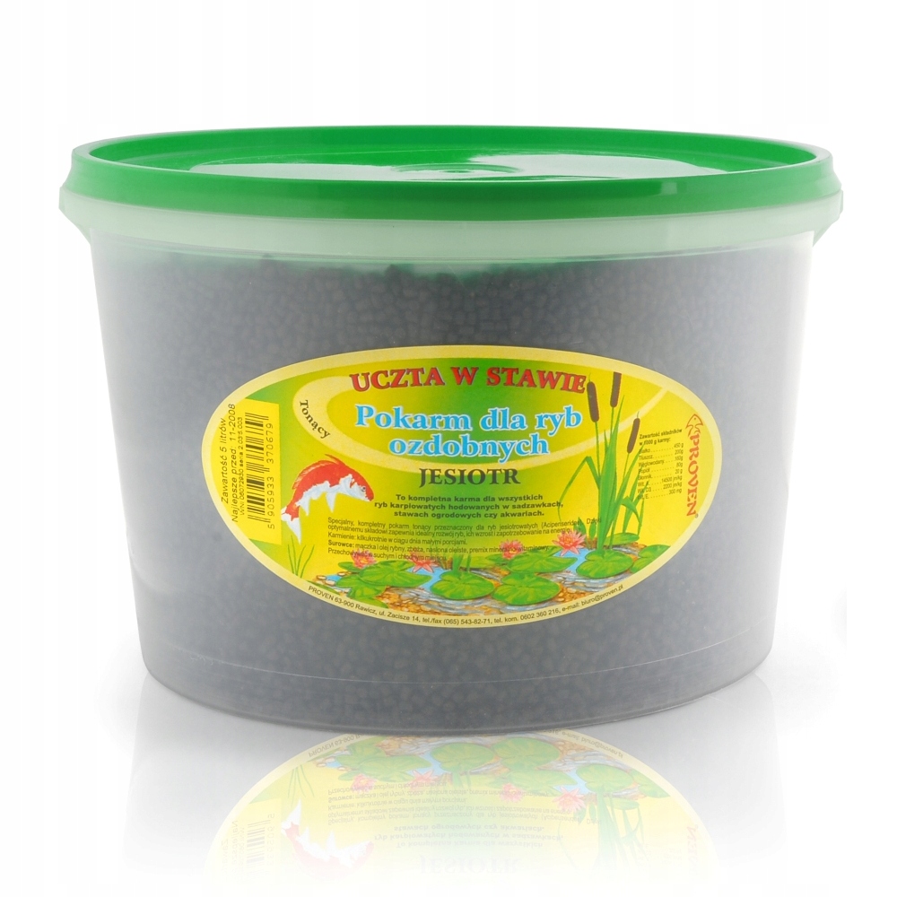 Granulat Proven Uczta w Stawie Jesiotr 5L Wiadro