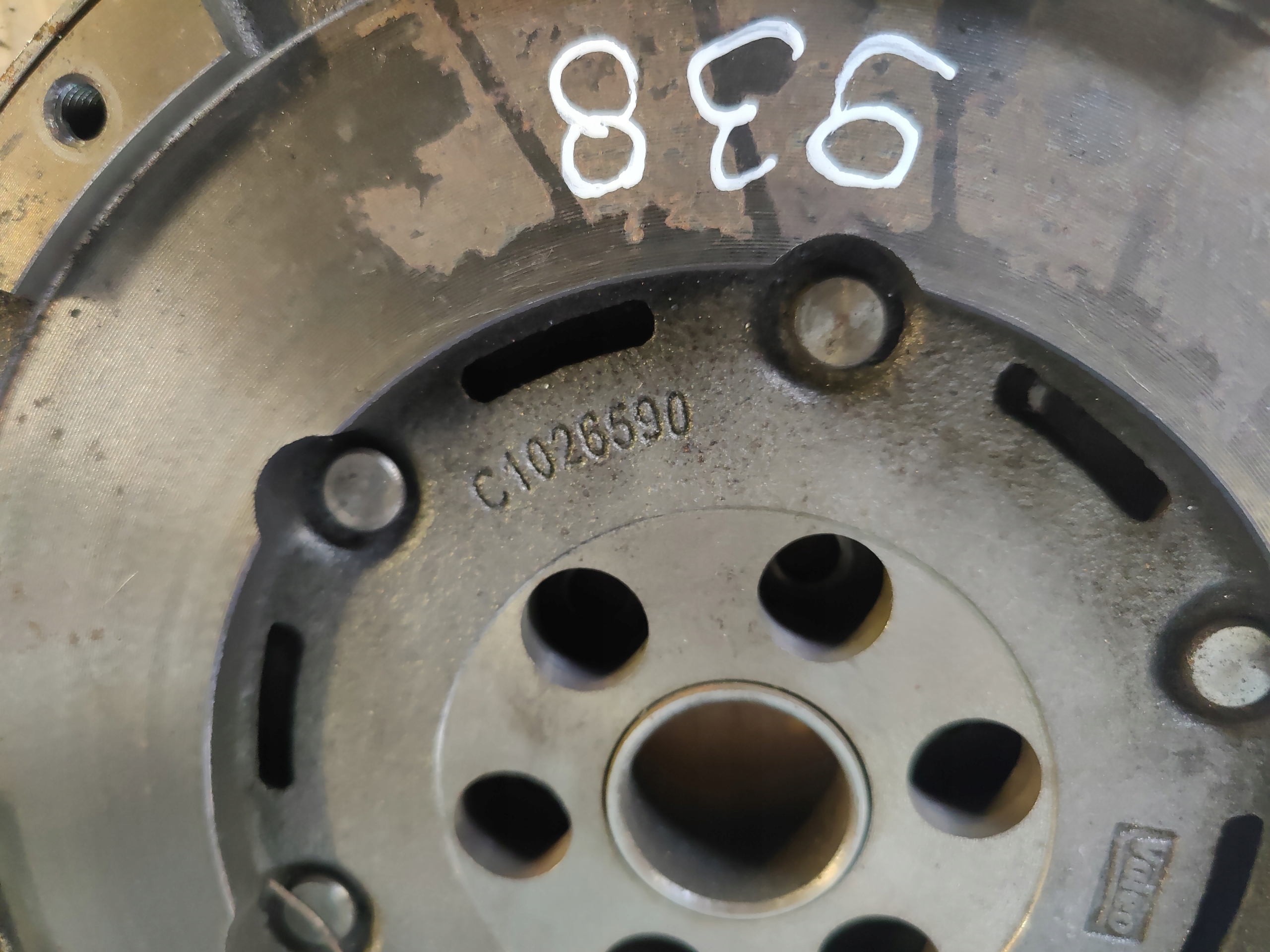 PEUGEOT 1.6HDI VOLANO USATO 1026594 disco di pressione 938