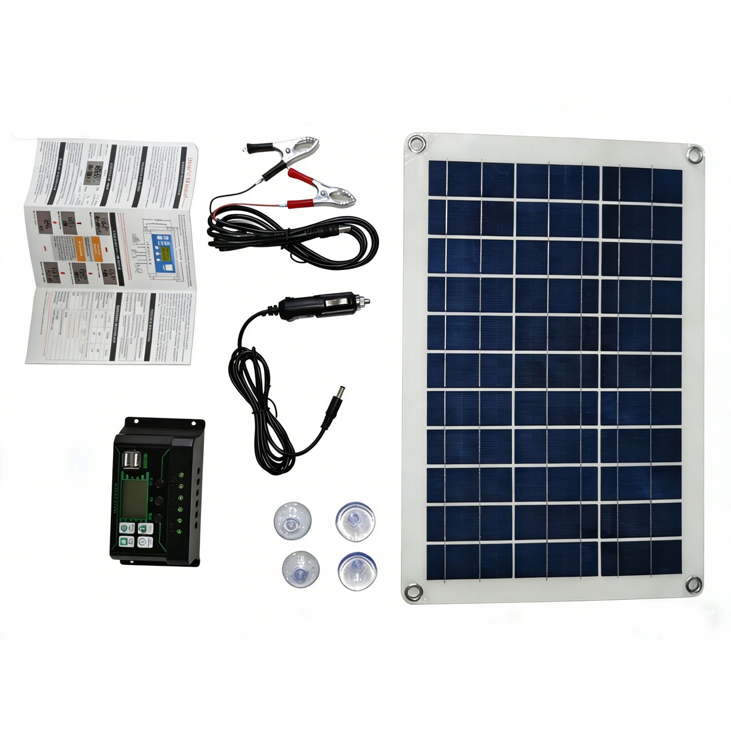 Polykrystalický Fotovoltaický Panel 20 W S Ochranou Proti Přebití