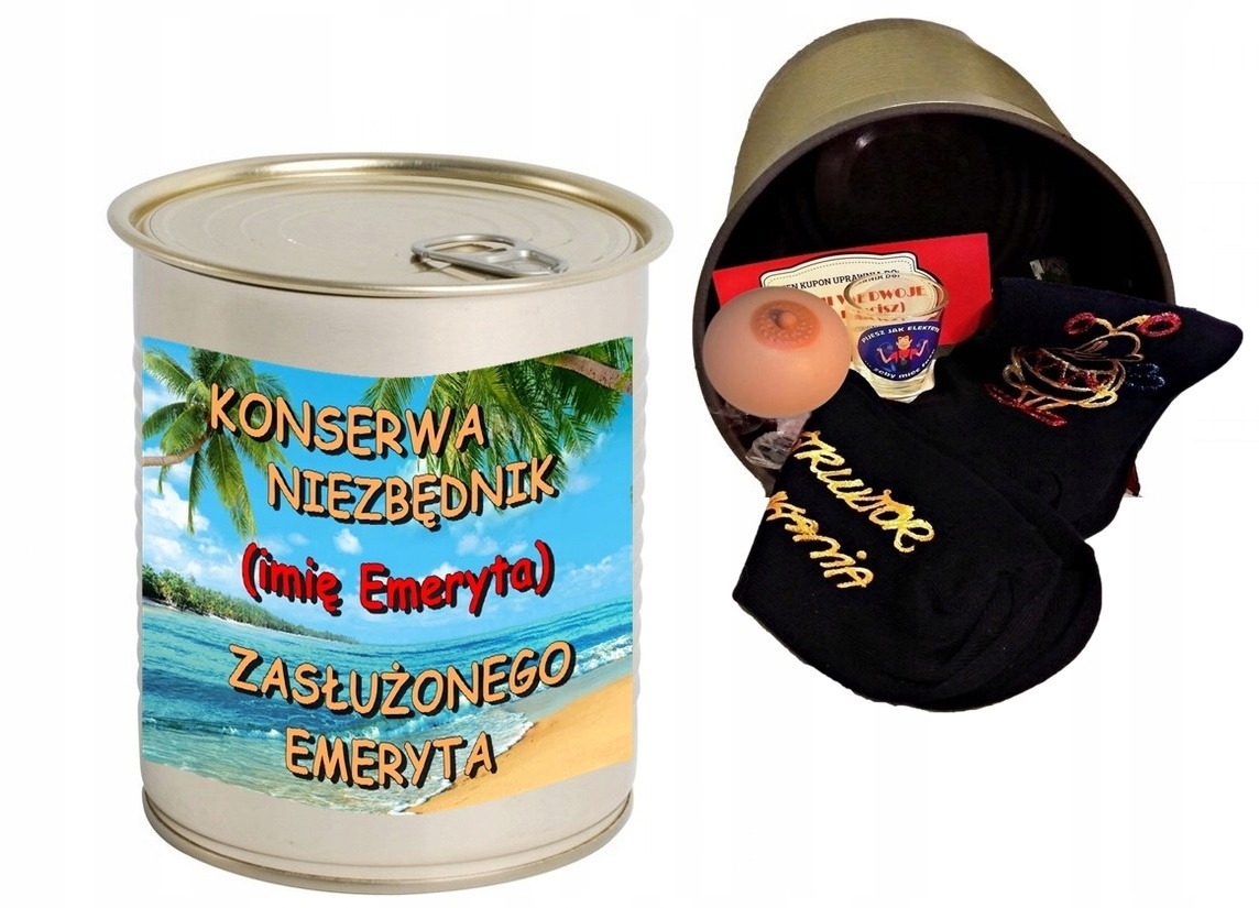 

Niezbędnik zestaw dla Emeryta na Emeryturę