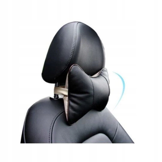 

Poduszka do samochodu na zagłówek 27cm x 18cm kość