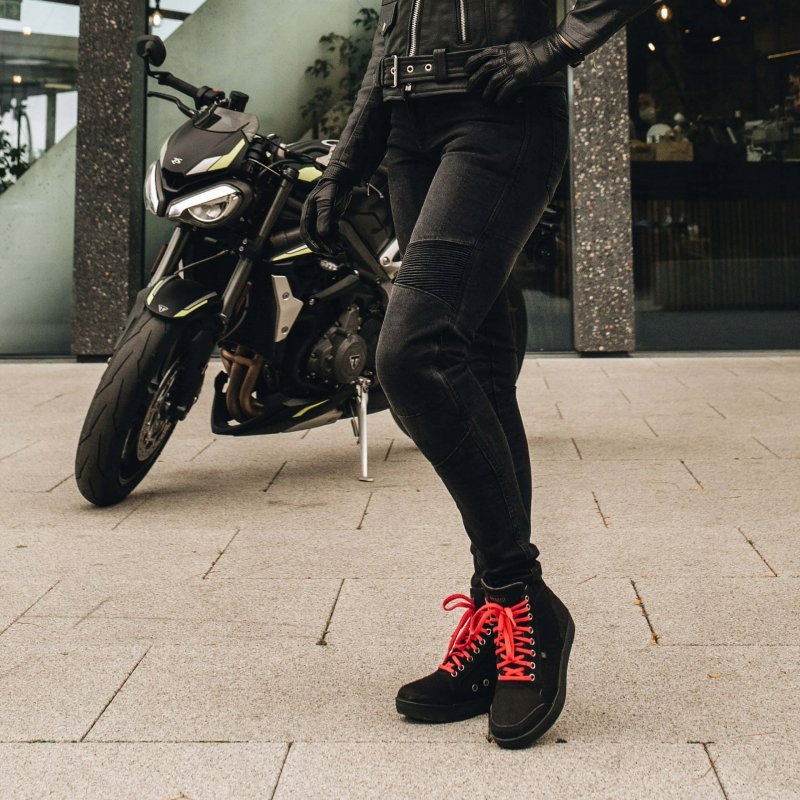 SPODNIE OZONE AGNESS II LADY WASHED BLACK W30L30