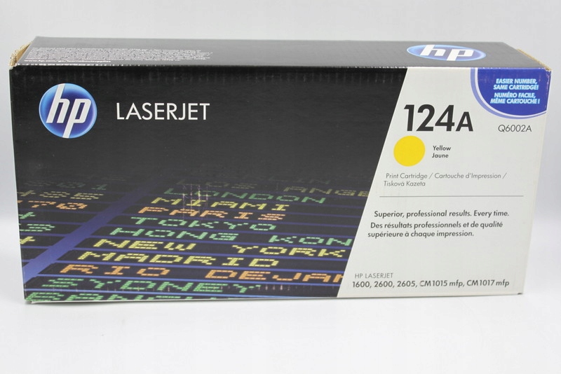 Hp 124A Q6002A toner yellow originál