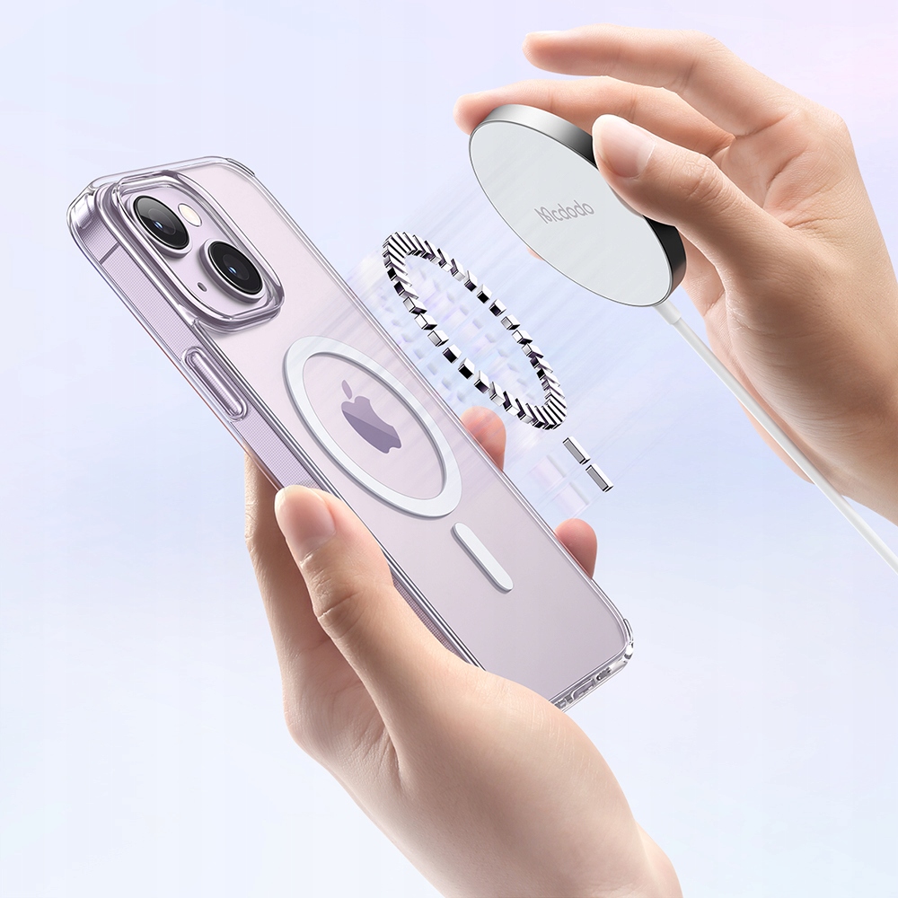 MCDODO ETUI MAGNETYCZNE MAGSAFE DO IPHONE 14 PLUS Kolekcja Crystal