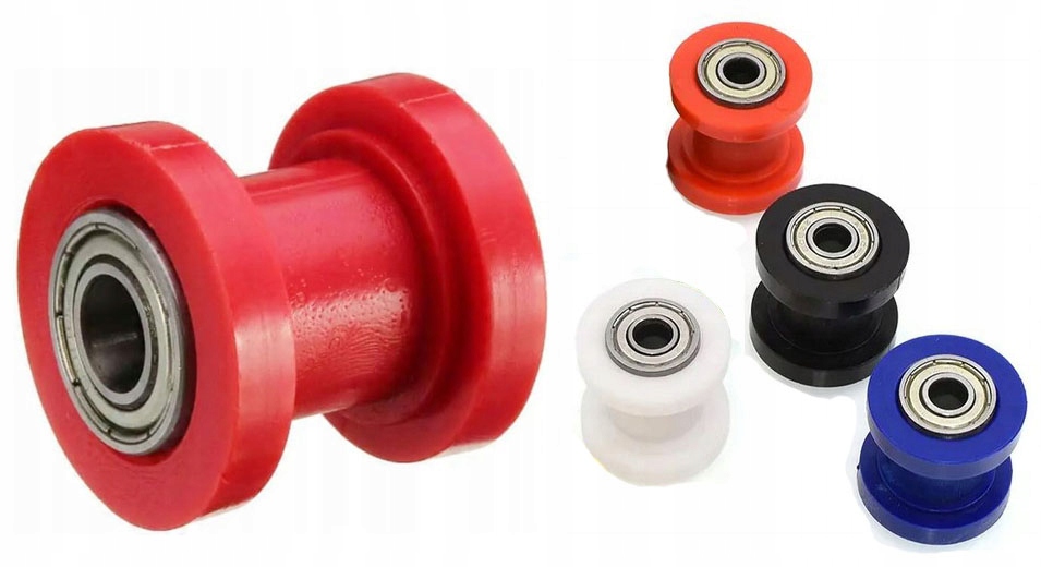 Rolka Napinacz Łańcuch prowadnica 10mm Wahacz Cross Pitbike Kxd 125 140