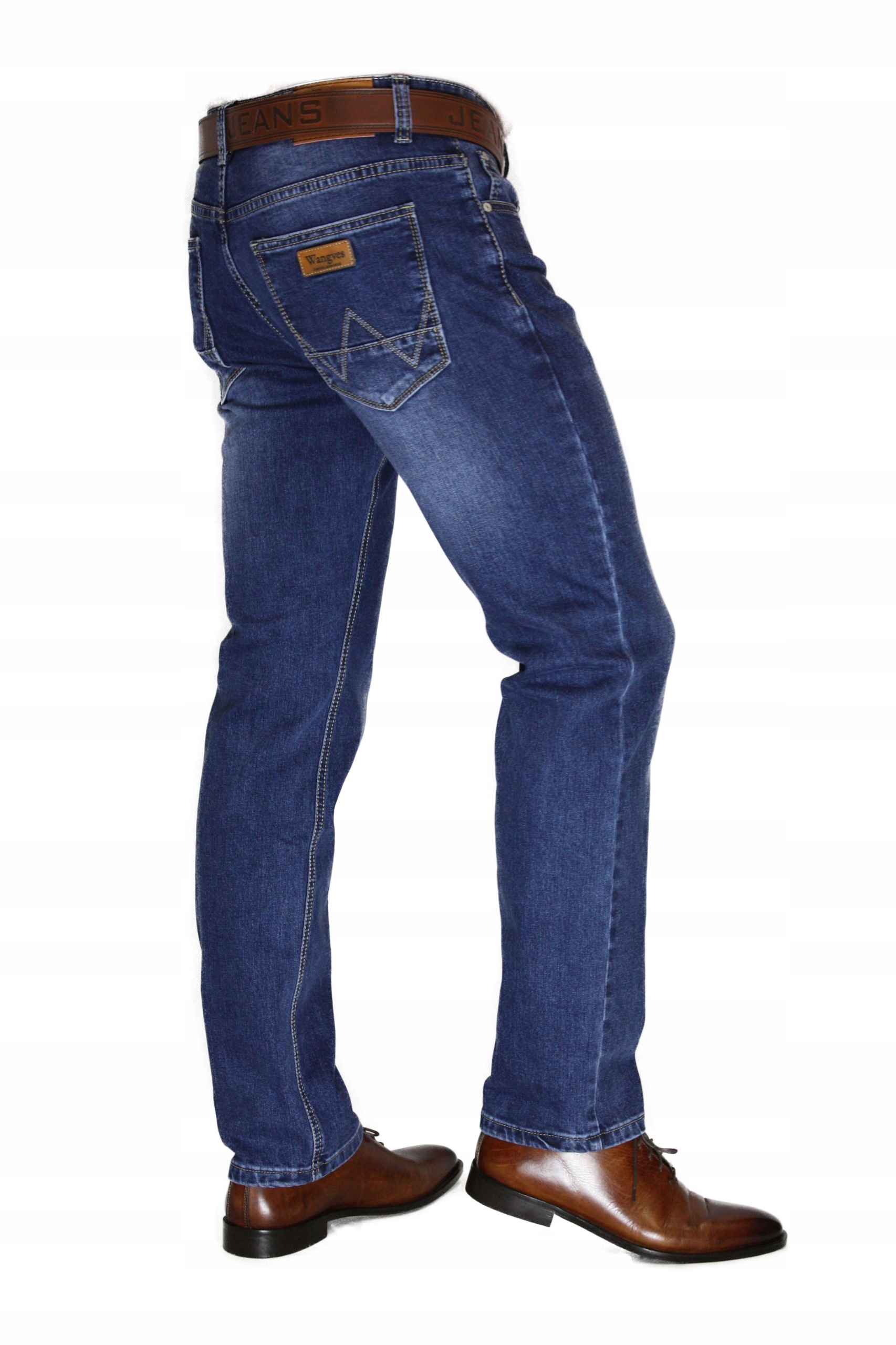 SPODNIE MĘSKIE JEANS REGULAR W36 L30 PAS 94-96 Rozmiar 36/30
