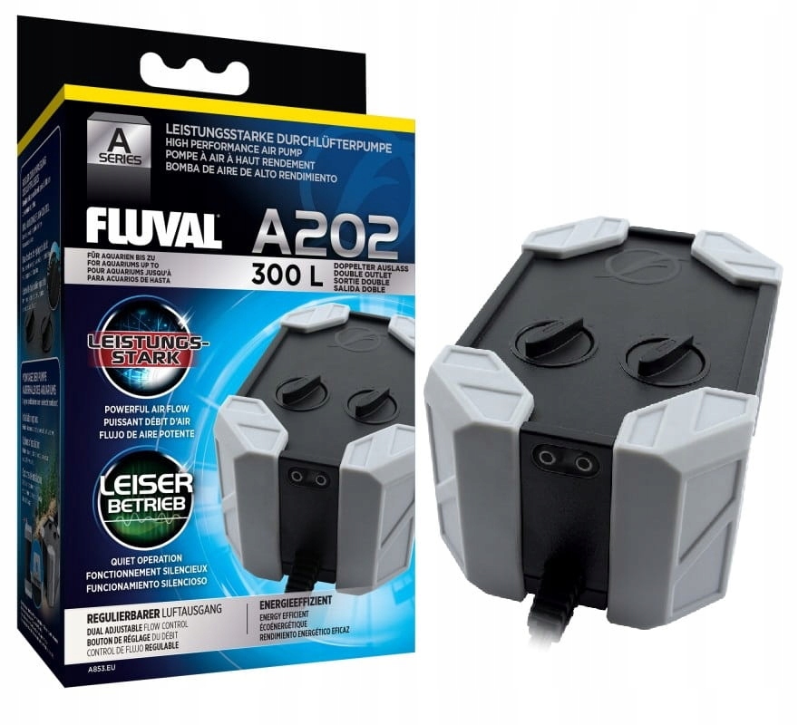 

Fluval A202 Pompka napowietrzacz do akwarium 300l