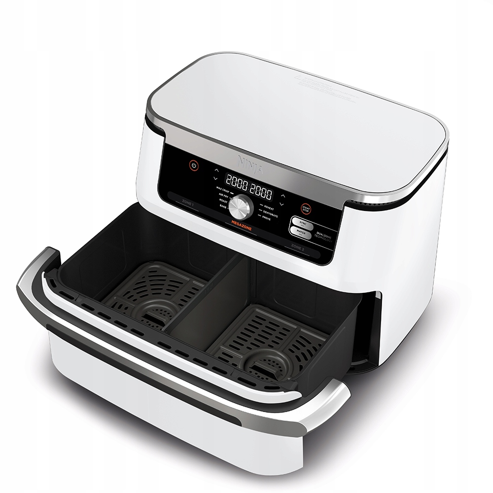 Frytkownica beztłuszczowa Ninja AF500EUWH 2470 W 10,4 l Biała