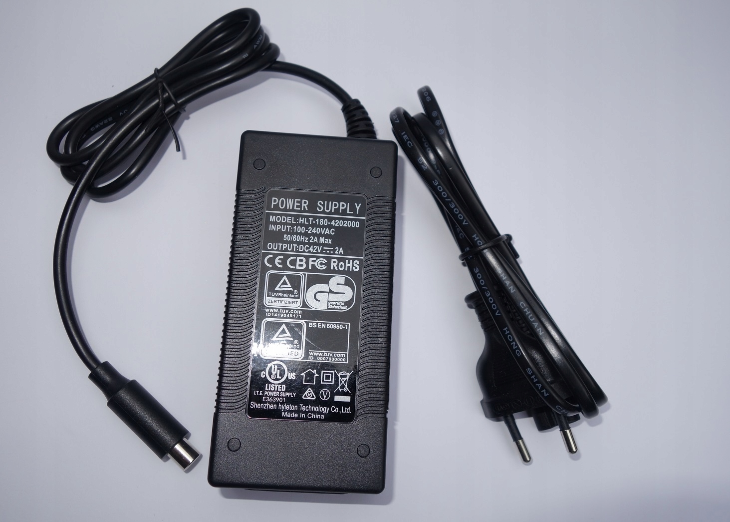 Ładowarka 42V 2A do Ninebot ES1/ES2/ES3/ES4 Waga 0.2 kg