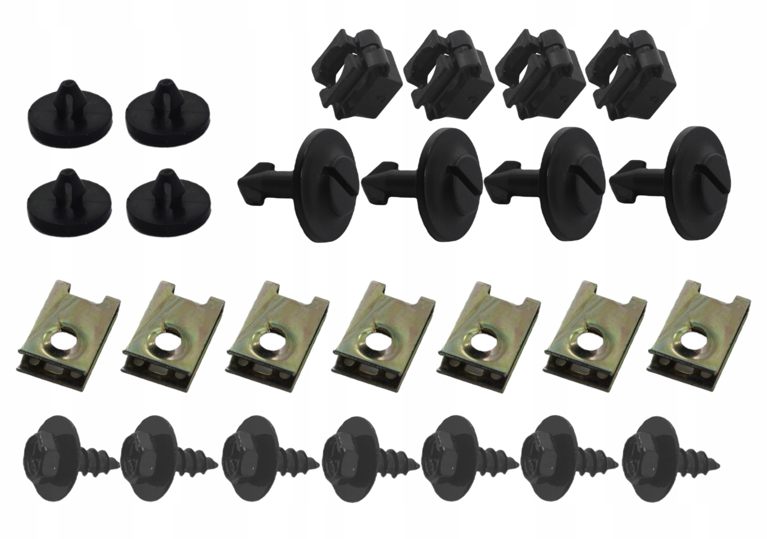 Zestaw spinek osłony silnika VW Passat B5 - Romix