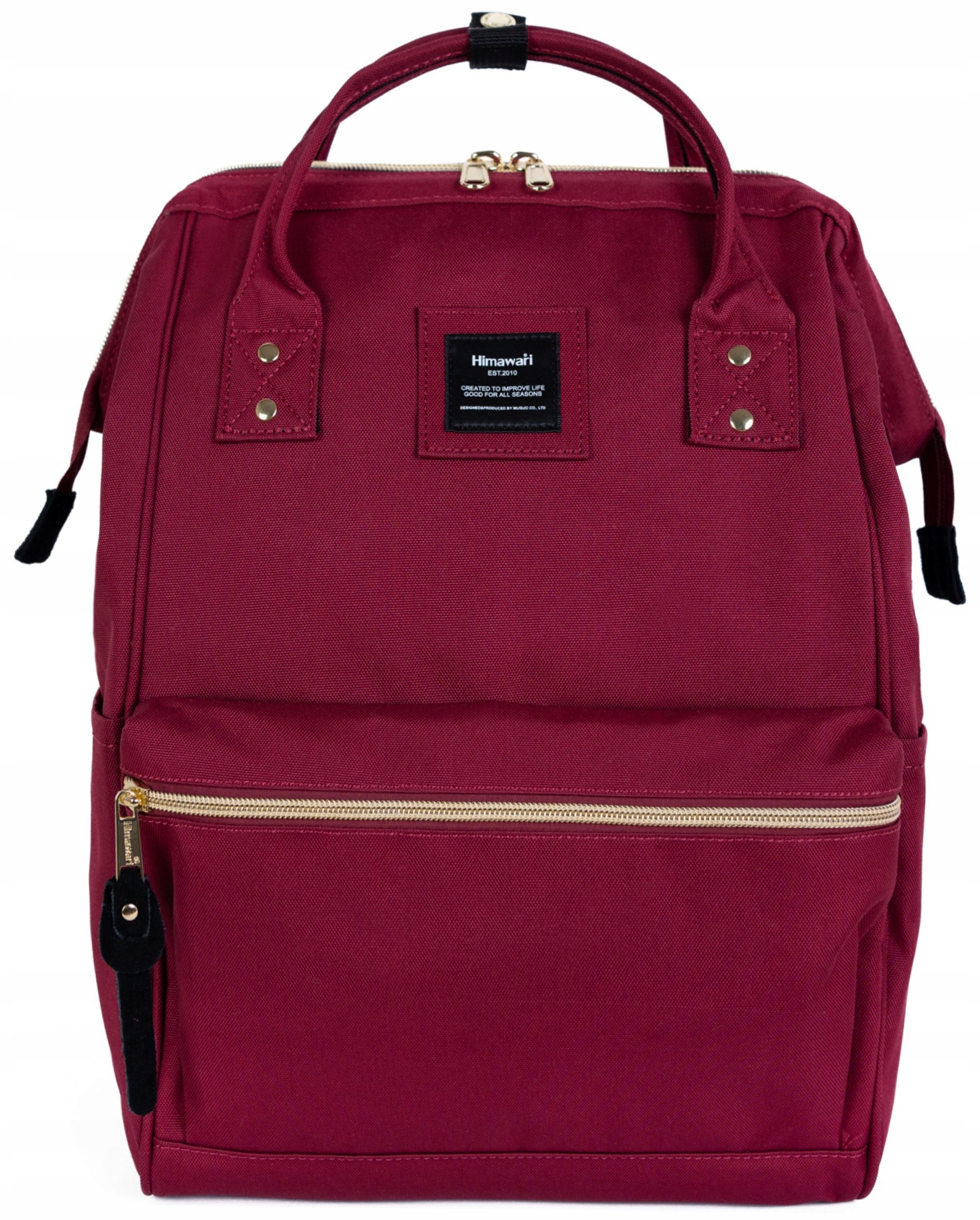 Batoh Himawari Standard M prostorný na nákupní notebook Bordó