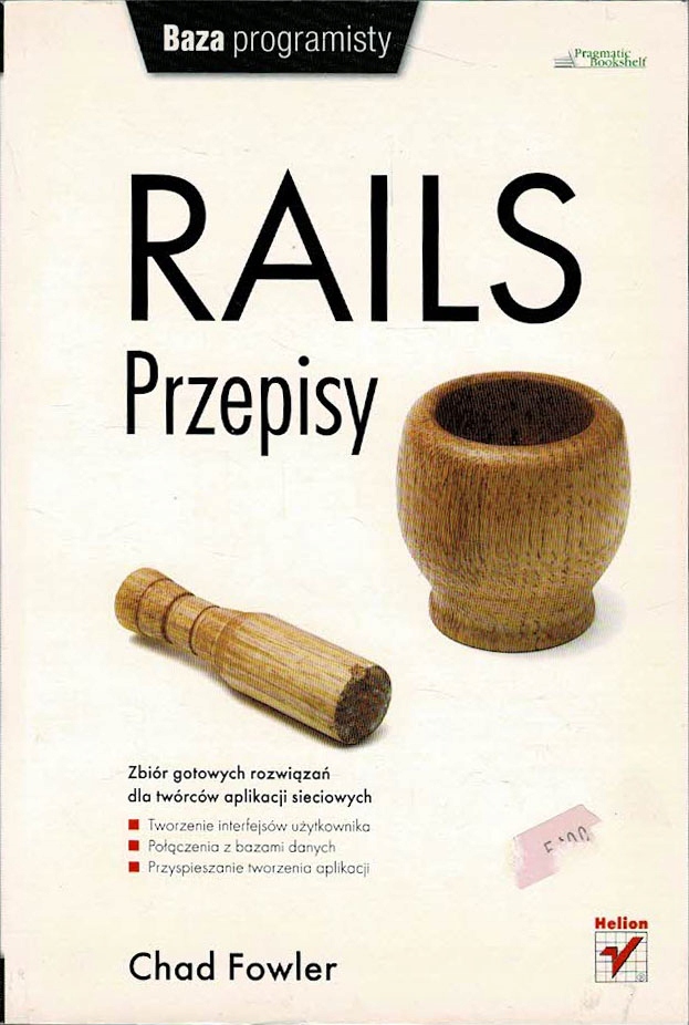 Rails Przepisy Chad Fowler