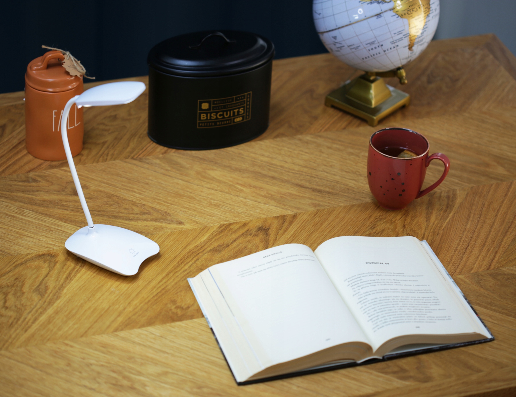 Lampka LED Biurkowa Szkolna na Biurko USB DOTYK EAN (GTIN) 5903726624947