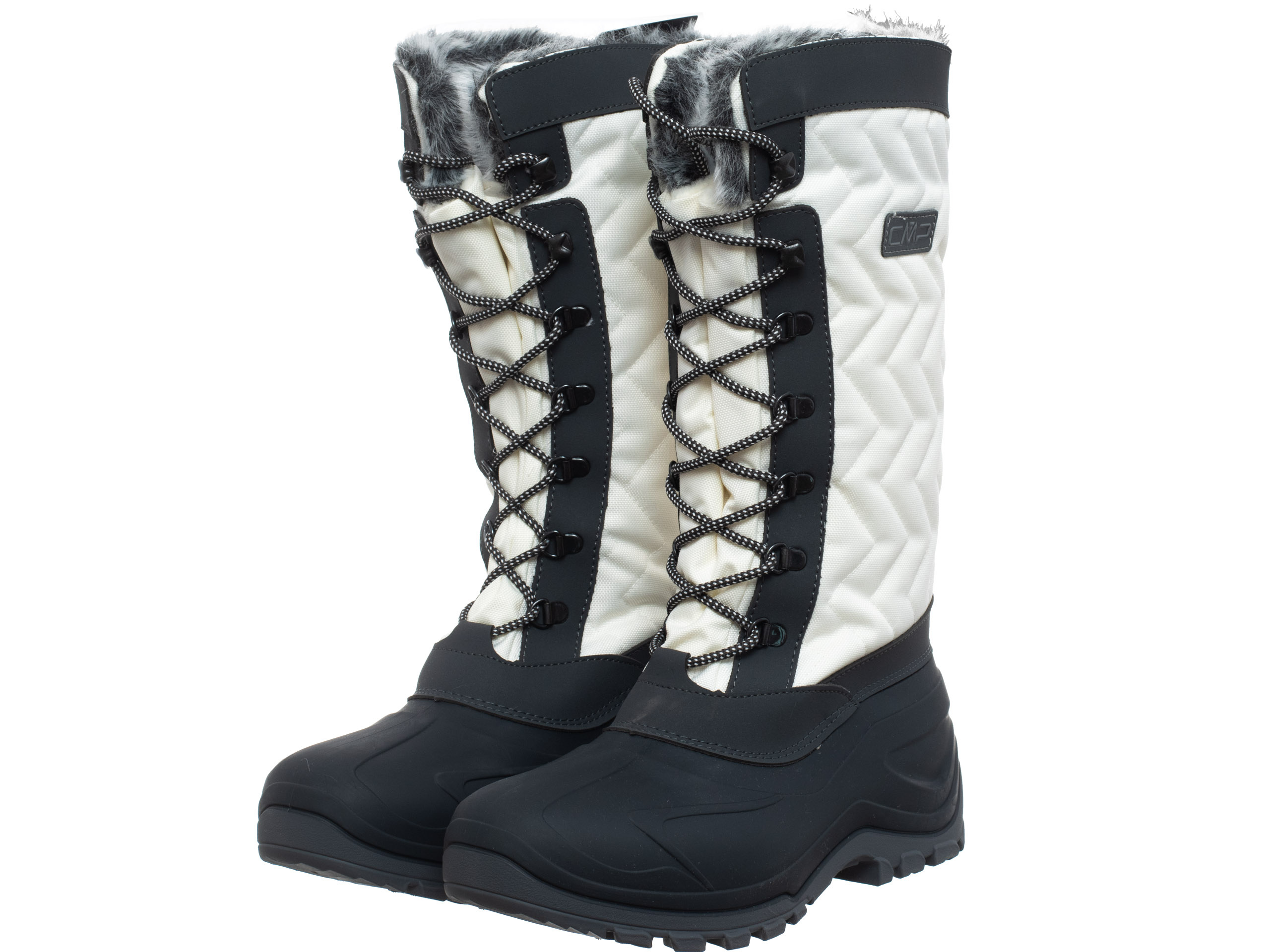 Cmp Dámské Sněhule 3Q47966-A143 vysoké, teplé bílé