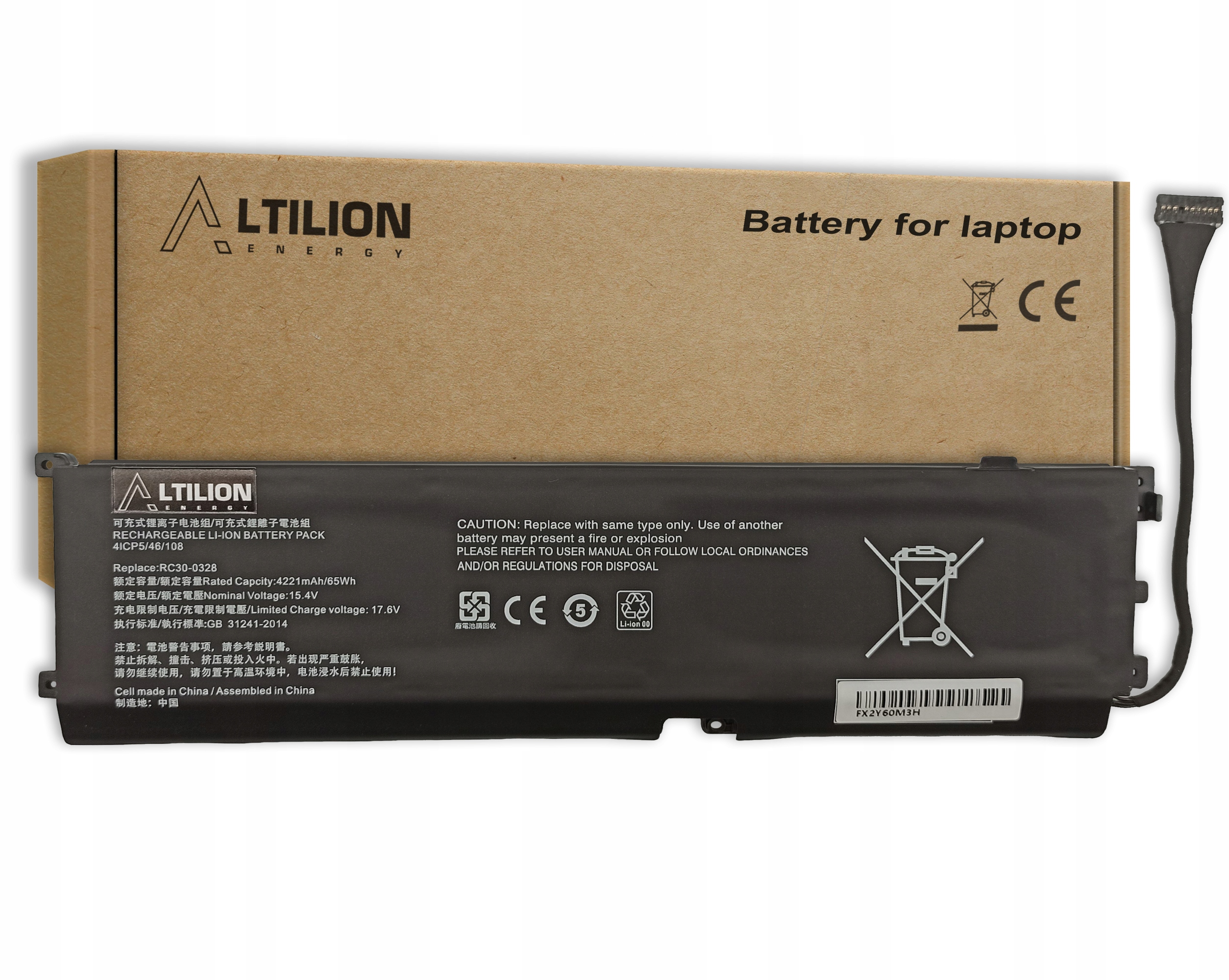 Batéria Altilion Energy RC30-0328 kompatibilná s Razerom