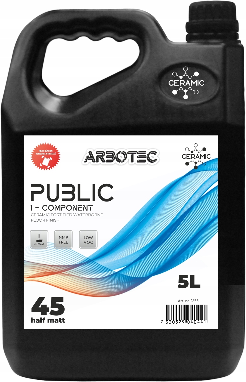 ARBORITEC (Arbotec) PUBLIC Lakier PÓŁMAT 5 L (2655) • Cena, Opinie