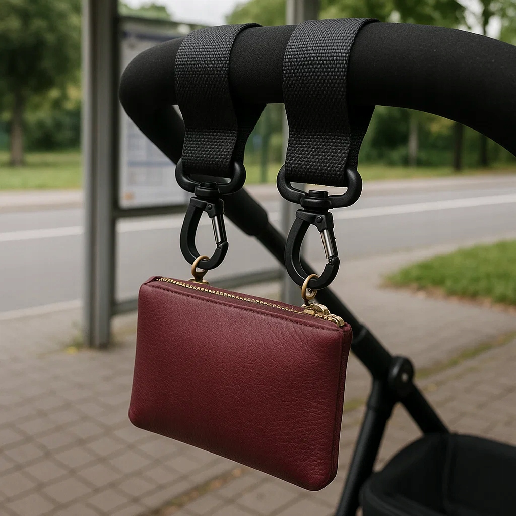 ZESTAW 2 HACZYKÓW DO WÓZKA UCHWYT NA RZEP ZACZEP Marka Modeus