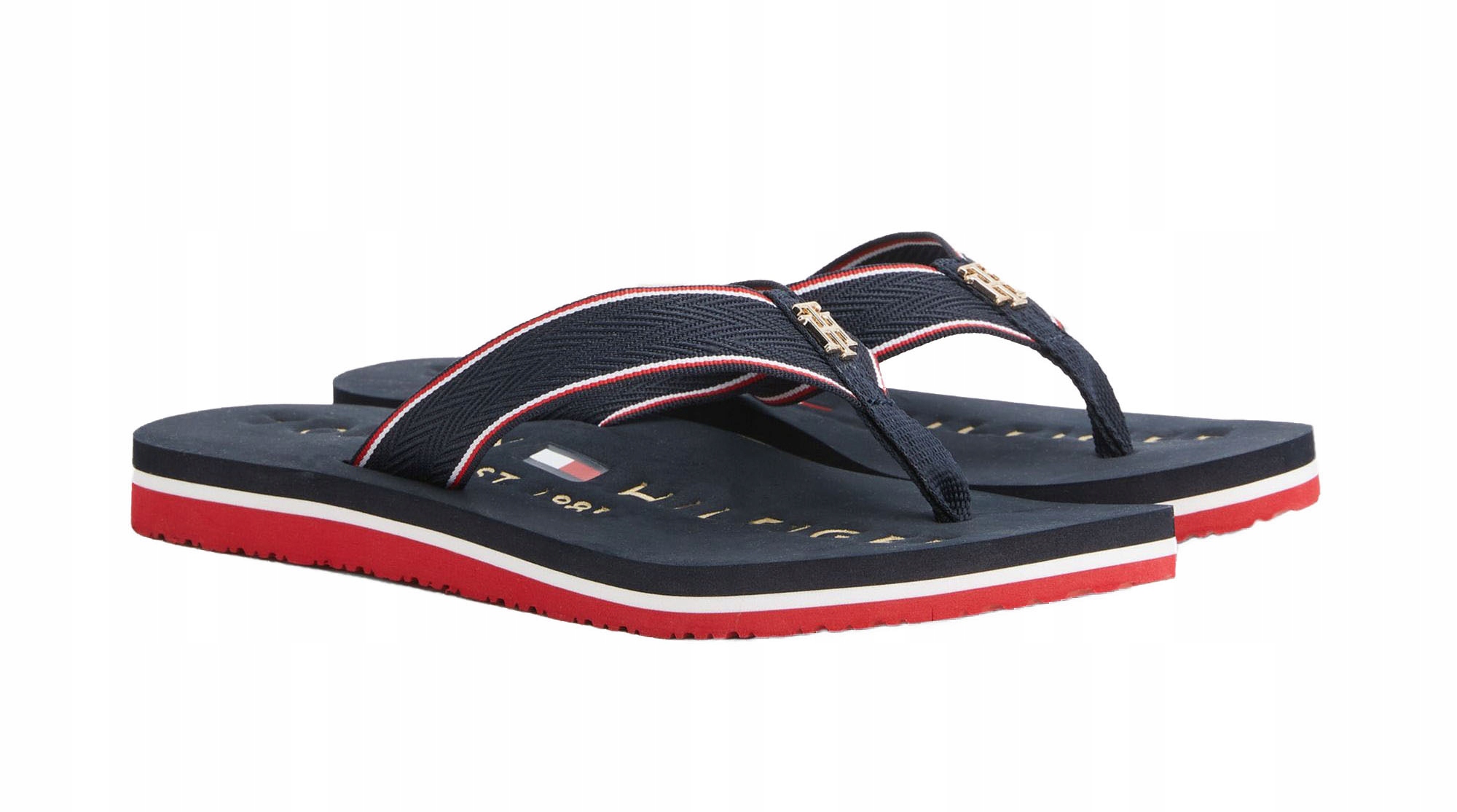 

Tommy Hilfiger Damskie Japonki Hardware Navy r. 38