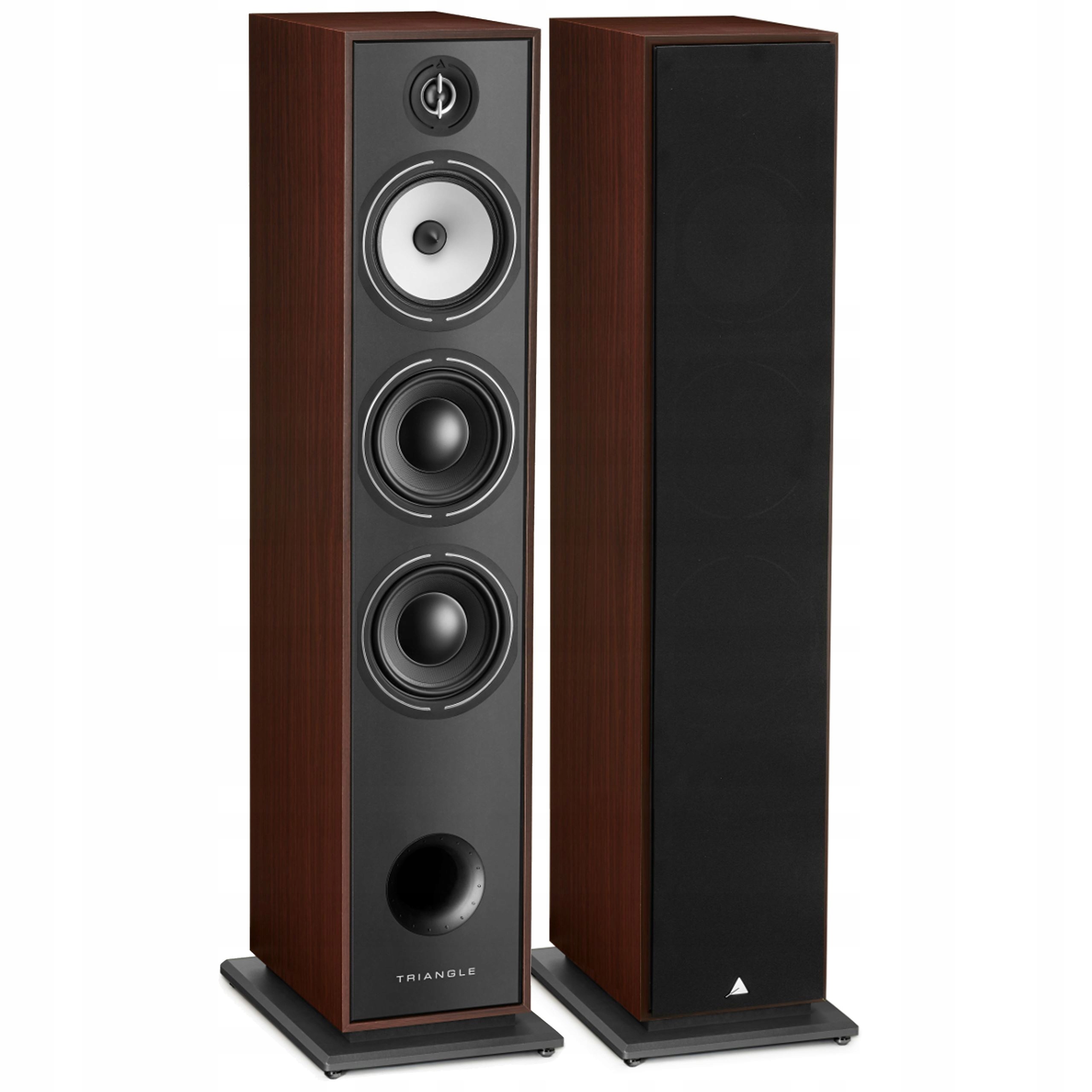 Kolumny Podłogowe Triangle Borea BR08 150W 8 Ohm Orzech Walnut Nowe Para