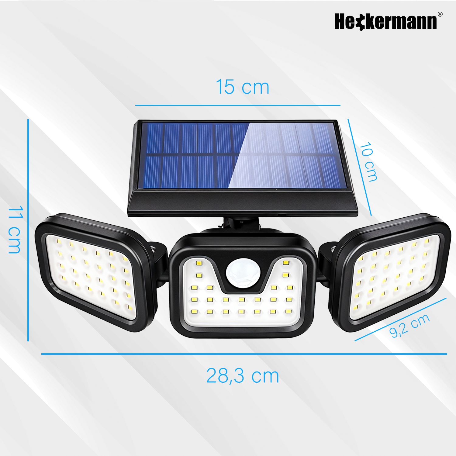 LAMPA SOLARNA OGRODOWA ULICZNA ZEWNĘTRZNA LED Z CZUJNIKIEM RUCHU ZMIERZCHU Stopień ochrony IP IP65