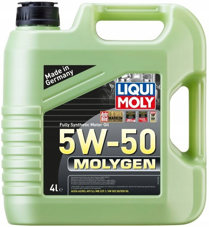 Liqui Moly 5V50 Molygen Motorový Olej 4 L