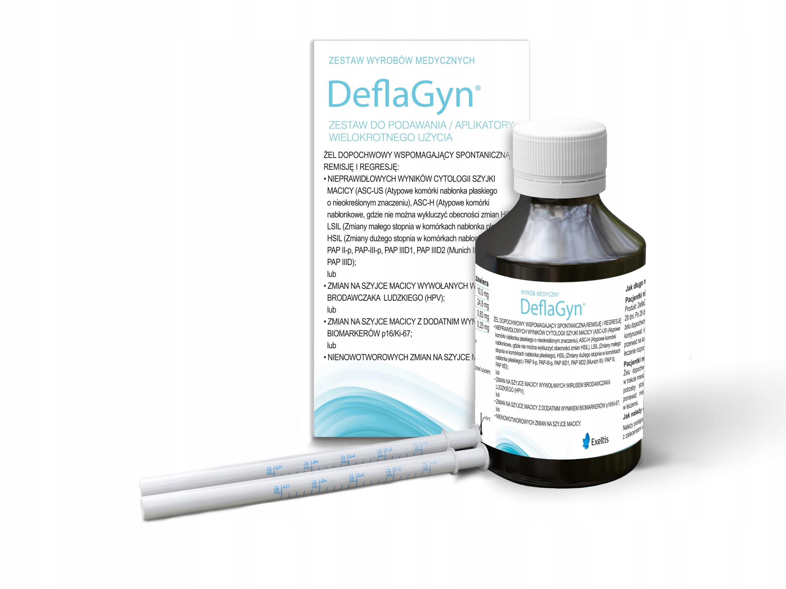 DeflaGyn Zestaw 150ml + 2 aplikatory