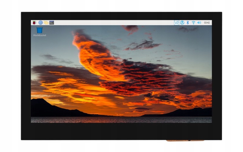 LCD pro Raspberry 43H-IPS Ct Dpi dotykový displej SKU:24160