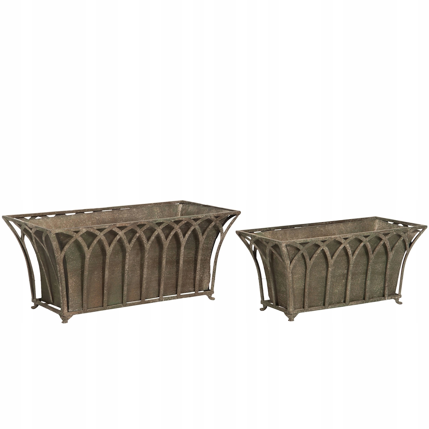 Obal Na Kvetináč Na Kvetináč Veľký Na Balkón Terasa Loft Kvetináč Na Monstery 2 Ks