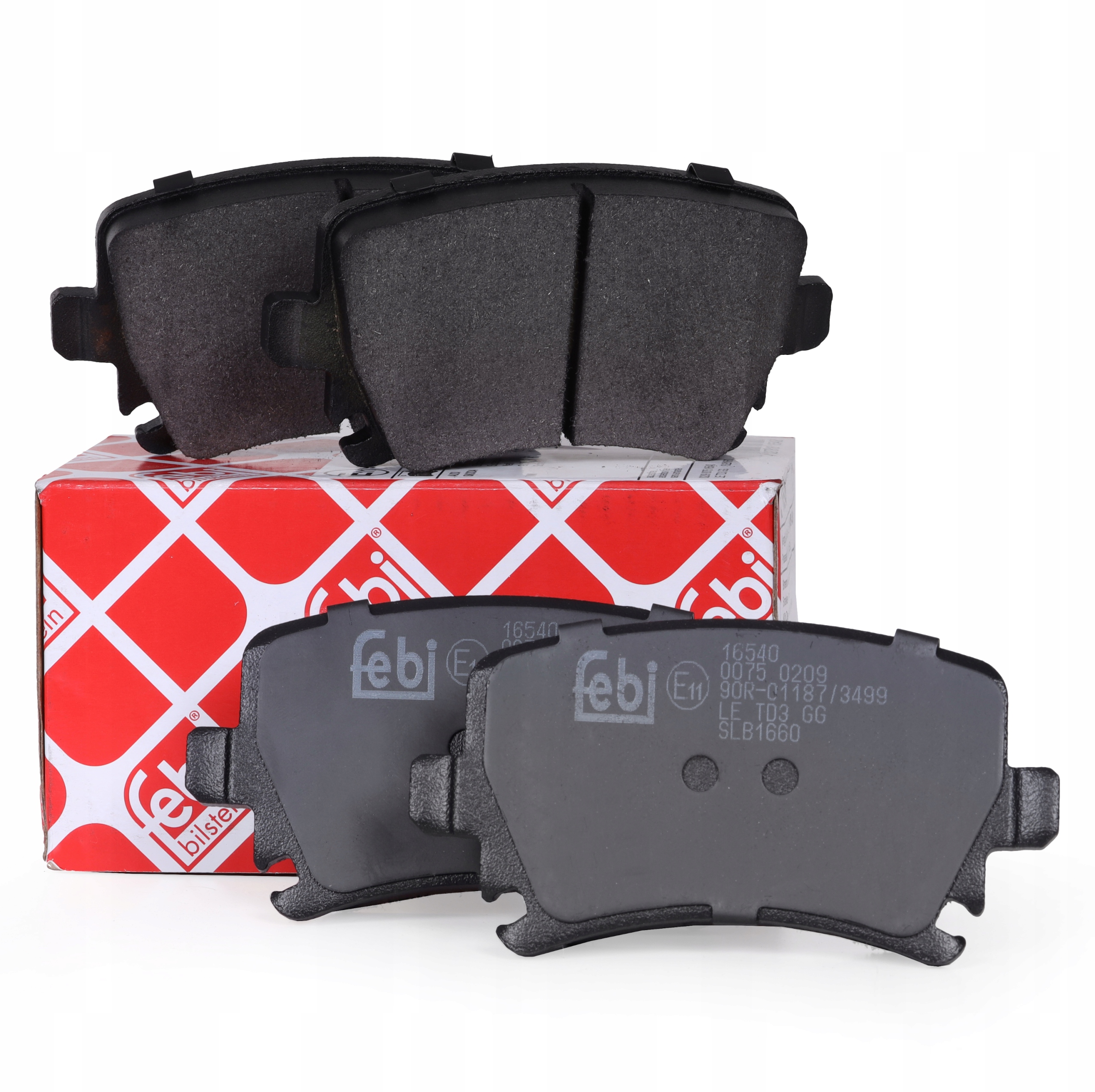 

Klocki Febi Tył Audi A3 S3 8L 96-03, A3 8P 03-12