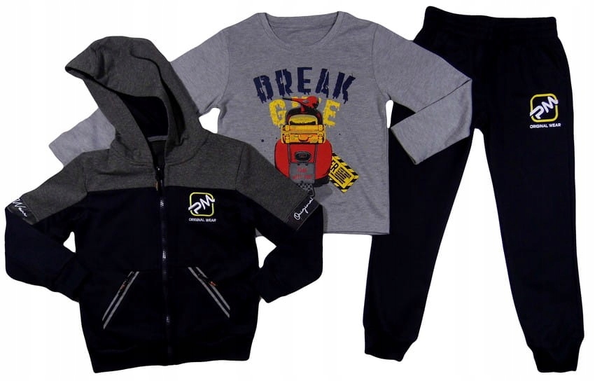 

Dres bluza spodnie bluzka 8357 Break 170/176 graf