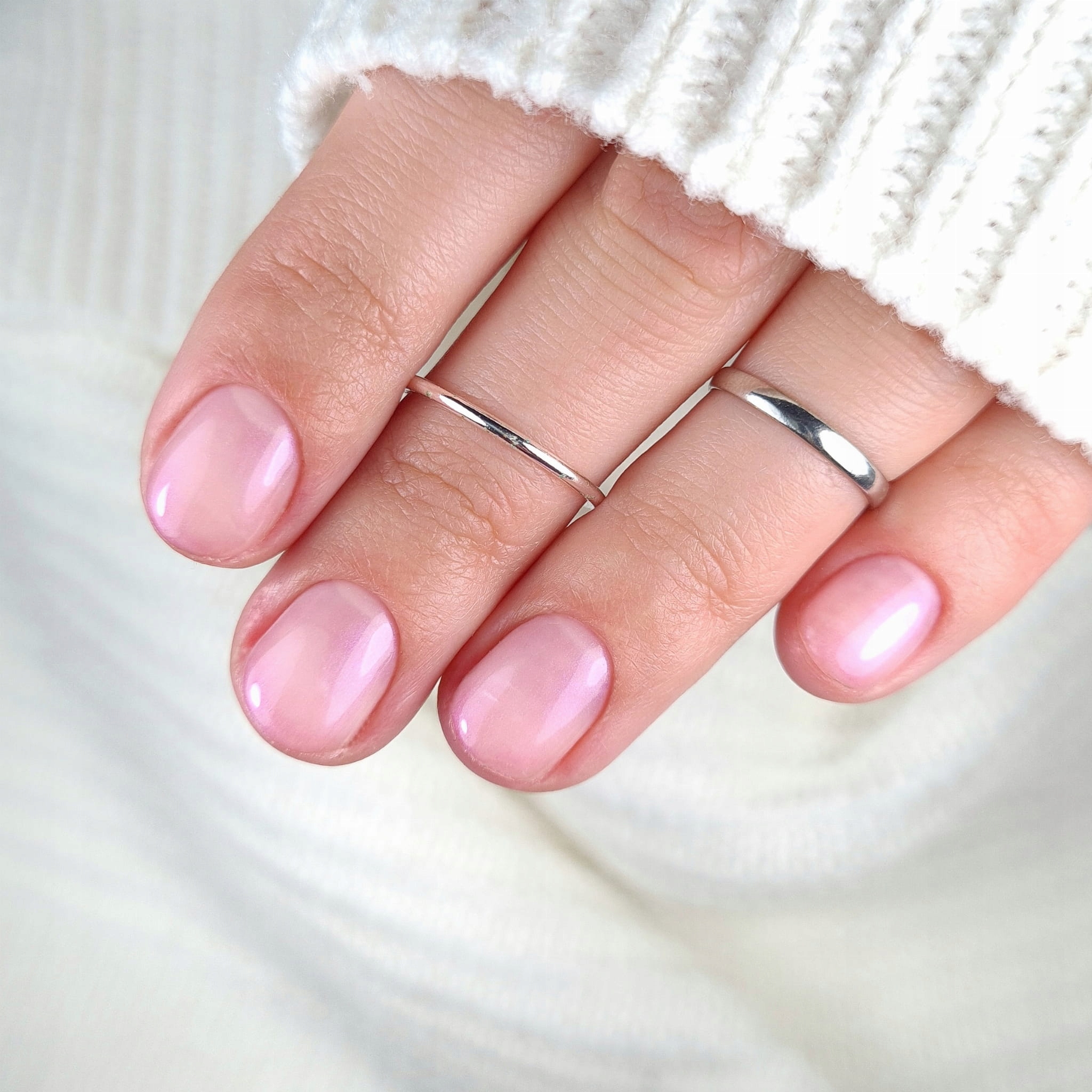 Claresa Lakier Hybrydowy do paznokci LIPGLOSSNAILS 1 opalizujący perłowy Marka Claresa