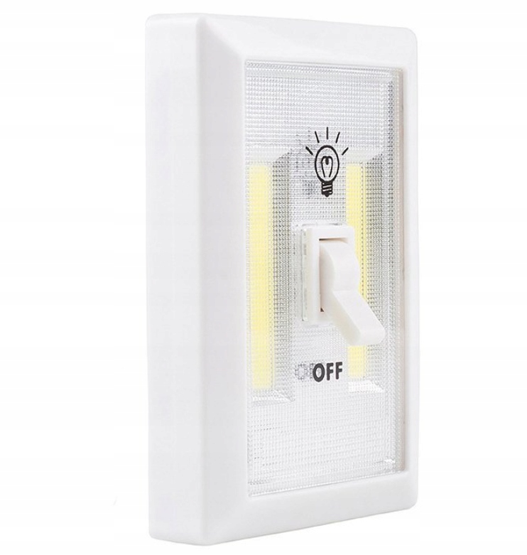 LAMPKA LED BEZPRZEWODOWA COB Z WŁĄCZNIKIEM MAGNEZ Zasilanie sieciowe